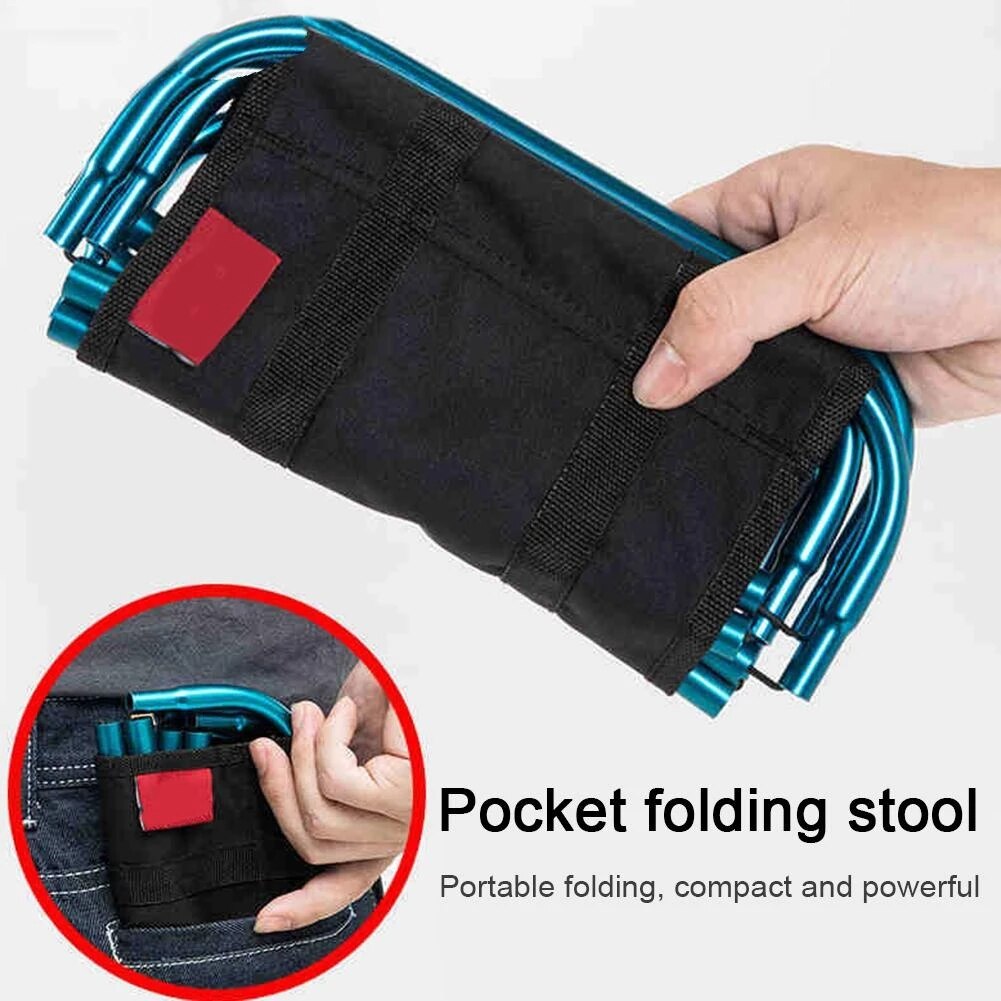 Outdoor Portable Folding Stool - Image 2